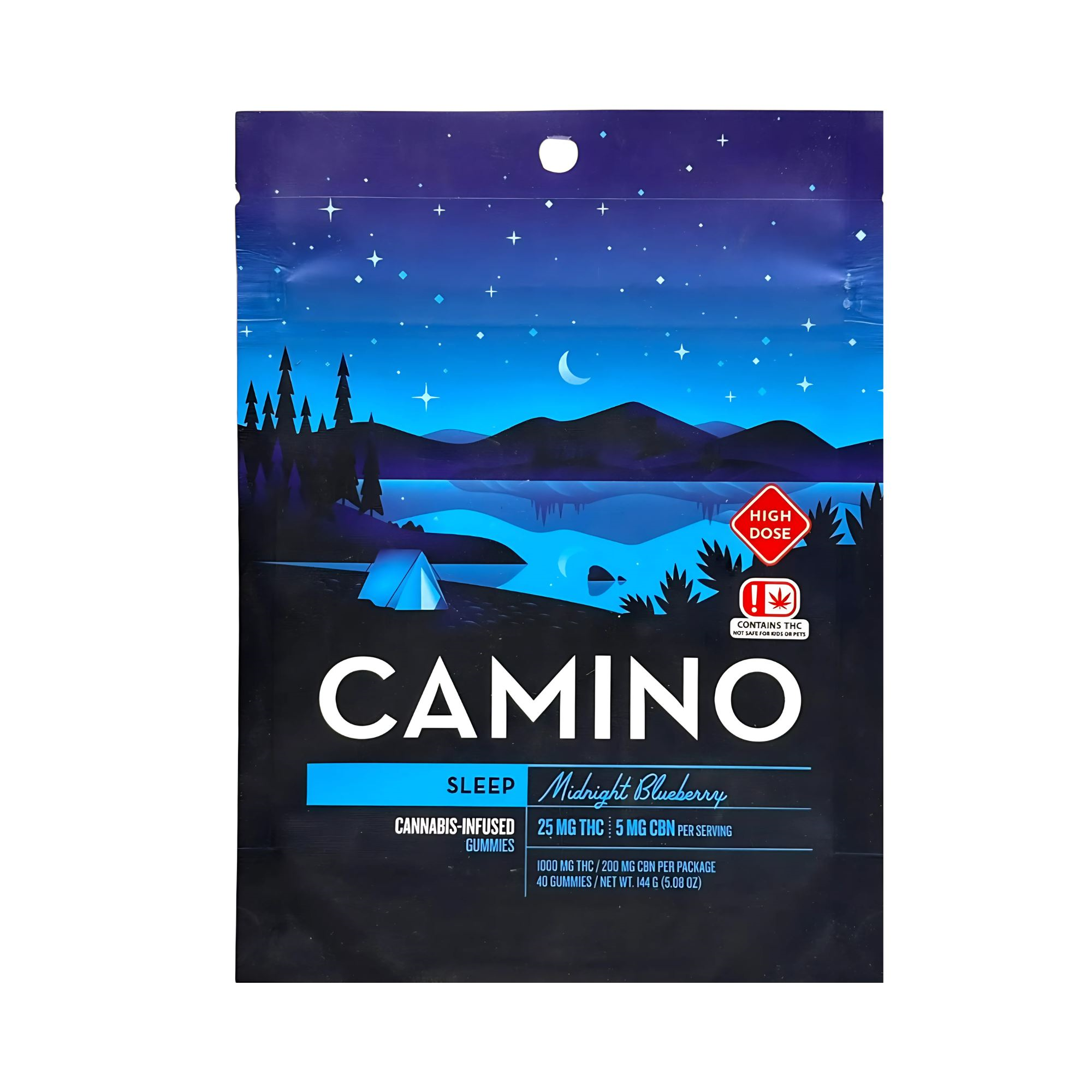 1000MG THC/200MG CBN - HIGH DOSE - CAMINO GUMMIES