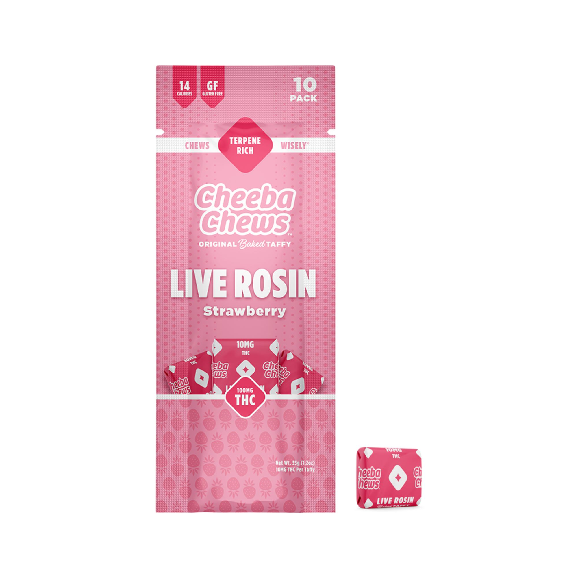 100MG THC - WAX WRAPPED TAFFY 