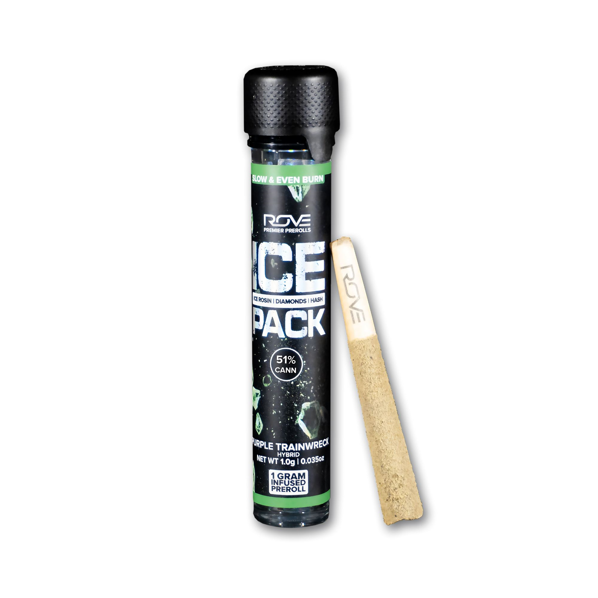 1G THC - ICE PACK - INFUSED PREROLL