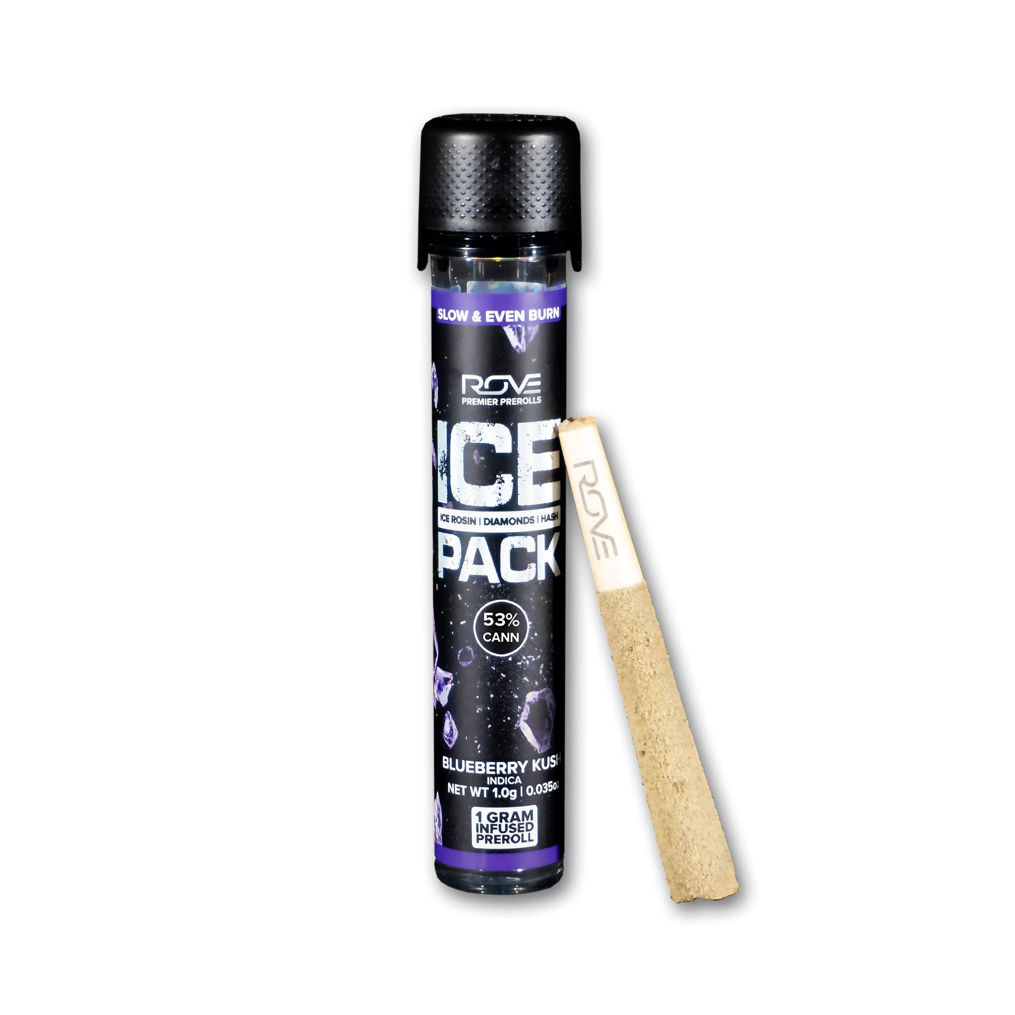 1G THC - ICE PACK - INFUSED PREROLL 