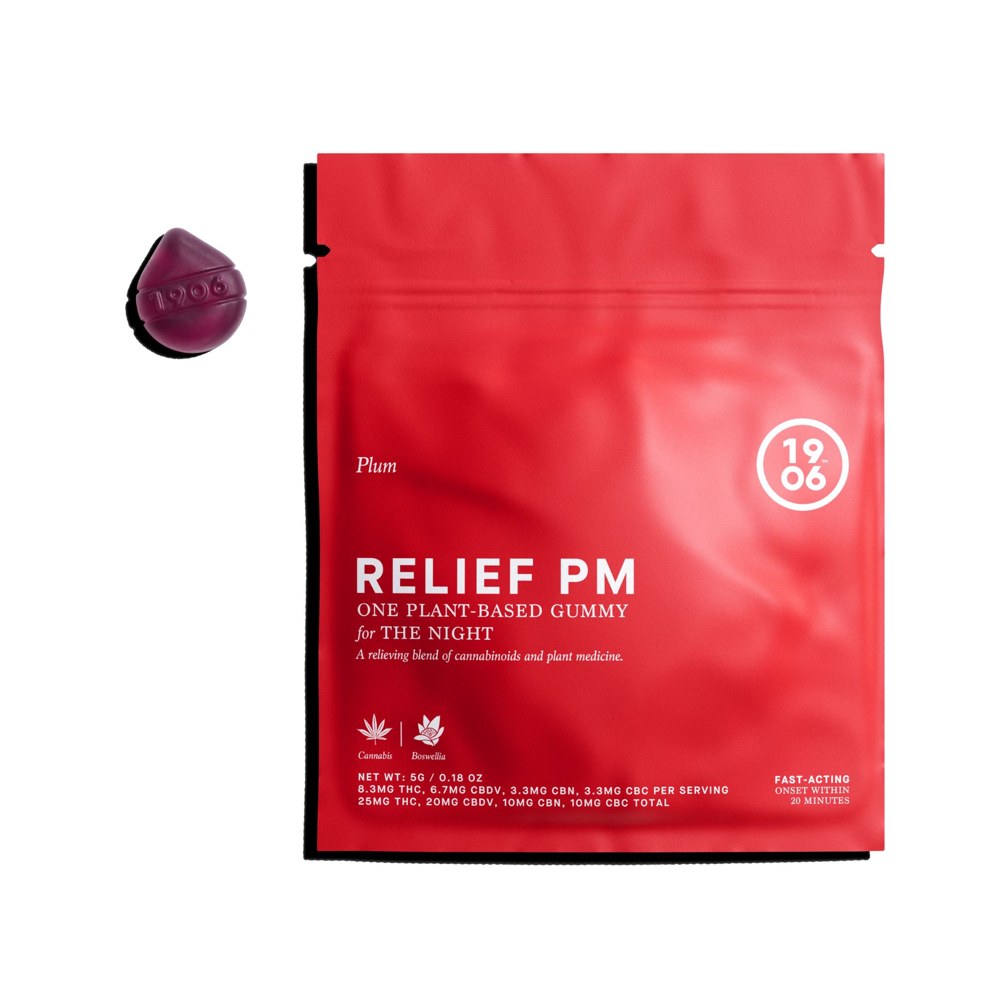 250MG THC - RELIEF PM - GUMMIES