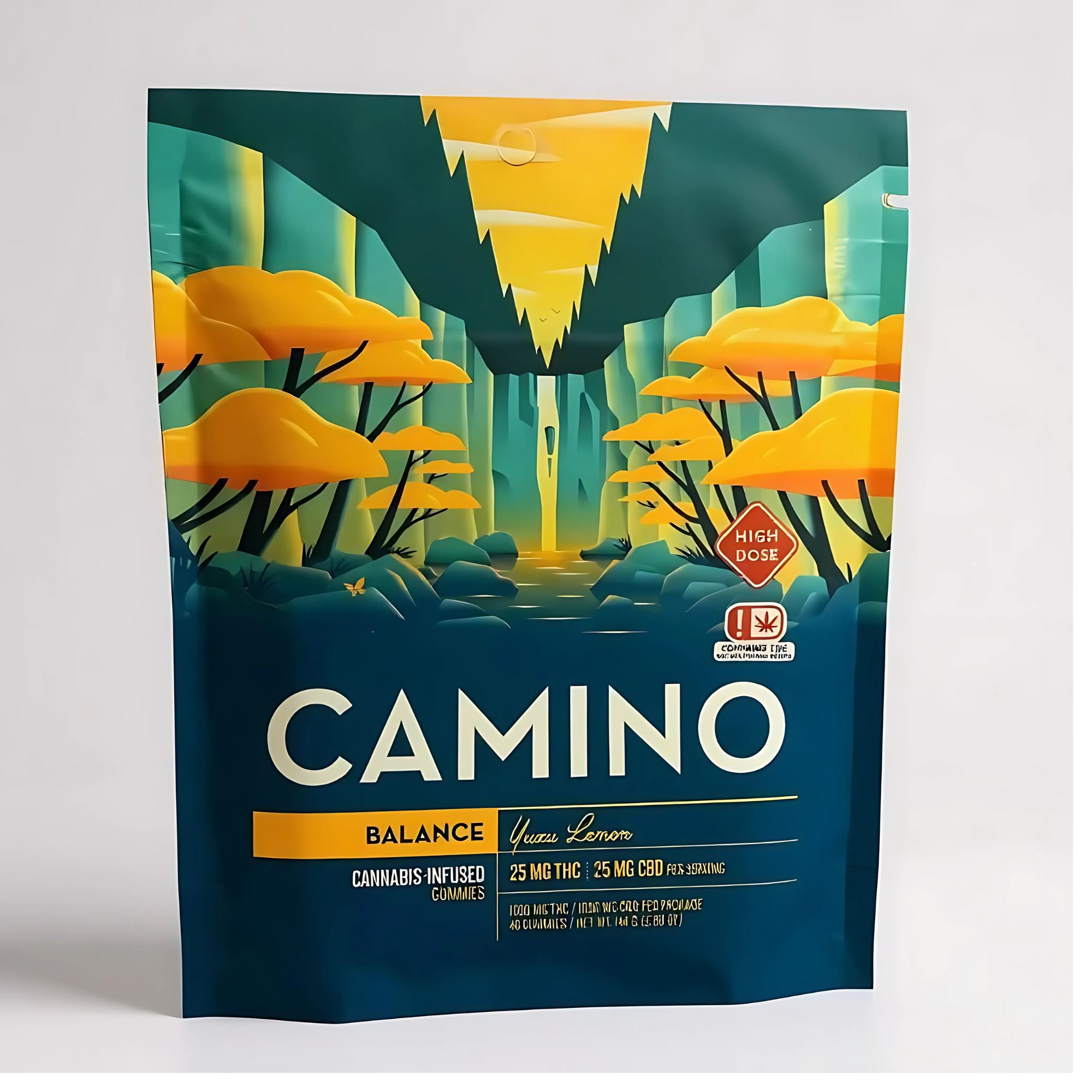 1000MG THC/CBD - 1:1 - HIGH DOSE - CAMINO GUMMIES