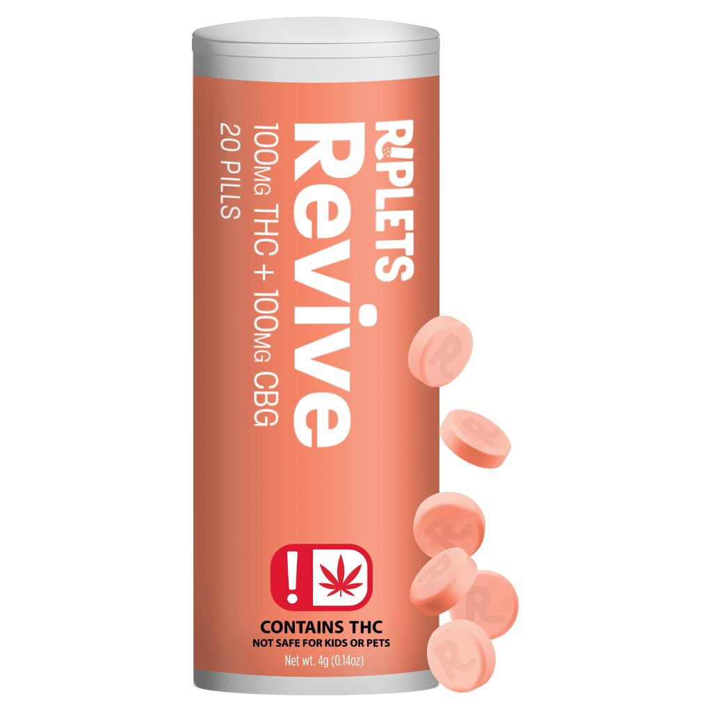 100MG THC/100MG CBG - 1:1 -  RIPLETS