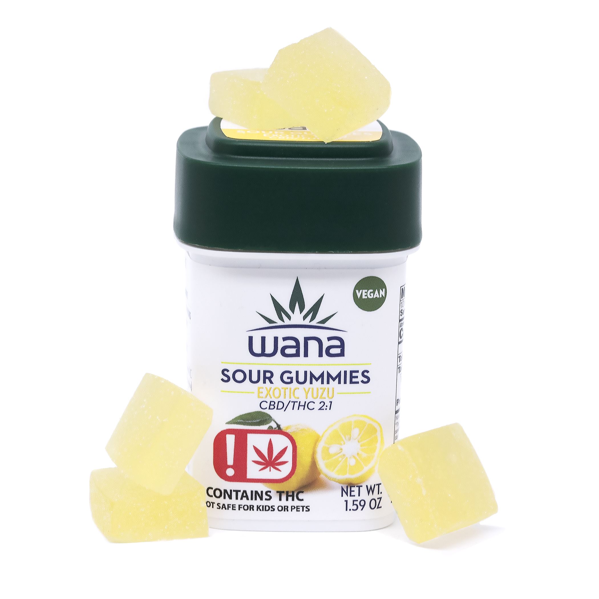 200MG CBD/100MG THC - 2:1 - CLASSIC SOUR GUMMIES